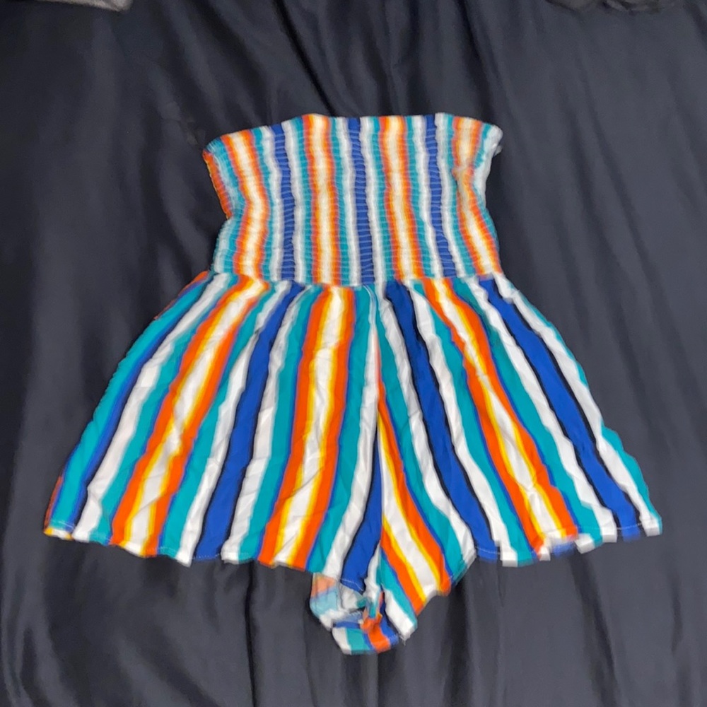 Multi color romper